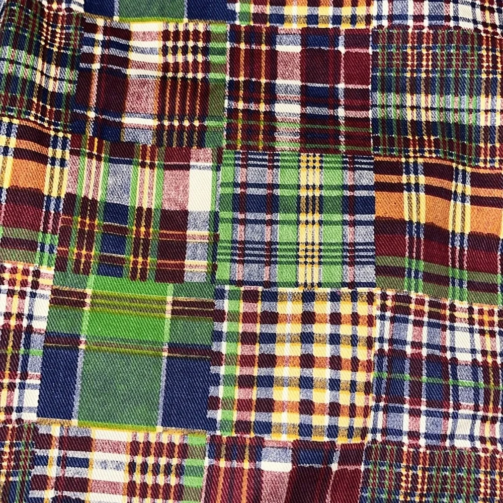 Oshkosh Bgosh Vtg 60’s Vestbak union Maid!!denim plaid overalls dead stock NWOT! - Picture 12 of 16